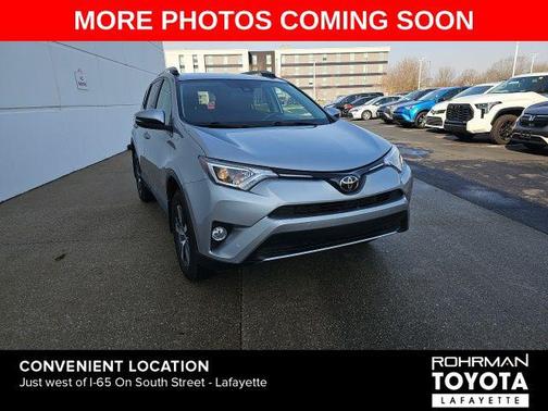 Silver Sky Metallic 2018 Toyota RAV4 XLE