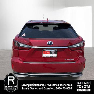 Matador Red Mica 2016 Lexus RX 450h Base