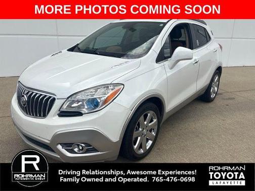 White Pearl Tricoat 2013 Buick Encore Leather