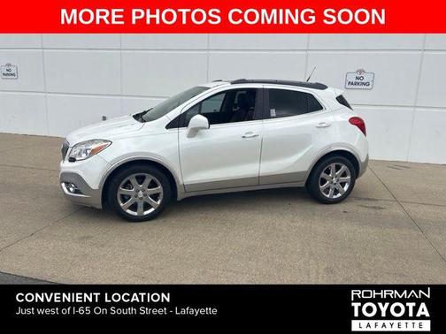 White Pearl Tricoat 2013 Buick Encore Leather