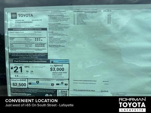 2025 Toyota Tacoma SR5