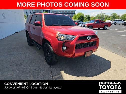 Barcelona Red Metallic 2018 Toyota 4Runner SR5 Premium