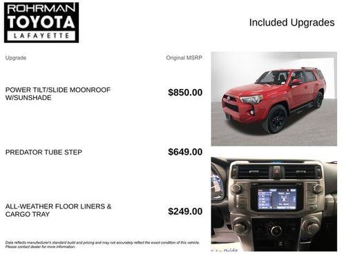 Barcelona Red Metallic 2018 Toyota 4Runner SR5 Premium