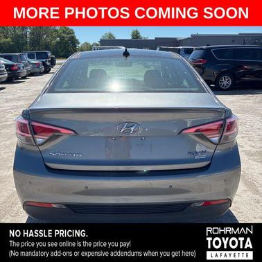 Metropolis Gray 2017 Hyundai SONATA Hybrid Limited