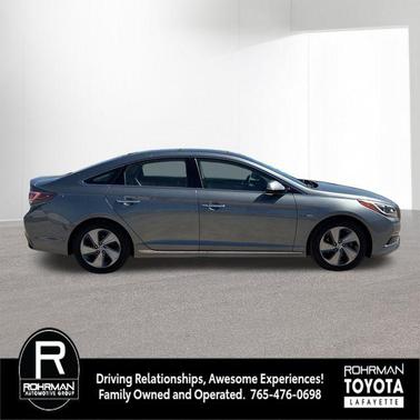 Metropolis Gray 2017 Hyundai SONATA Hybrid Limited