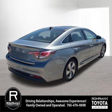 Metropolis Gray 2017 Hyundai SONATA Hybrid Limited