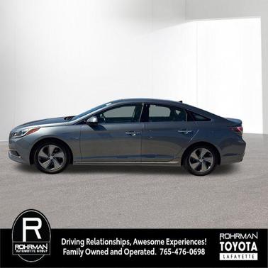 Metropolis Gray 2017 Hyundai SONATA Hybrid Limited