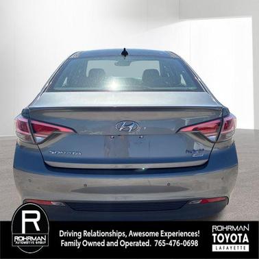 Metropolis Gray 2017 Hyundai SONATA Hybrid Limited