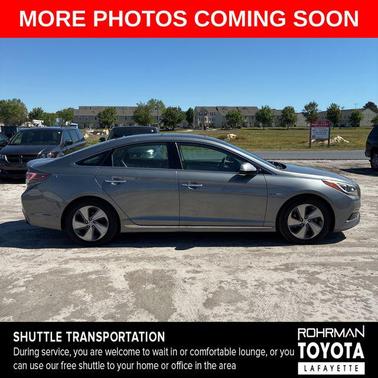 Metropolis Gray 2017 Hyundai SONATA Hybrid Limited