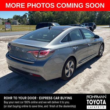 Metropolis Gray 2017 Hyundai SONATA Hybrid Limited