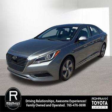 Metropolis Gray 2017 Hyundai SONATA Hybrid Limited