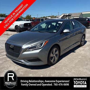 Metropolis Gray 2017 Hyundai SONATA Hybrid Limited