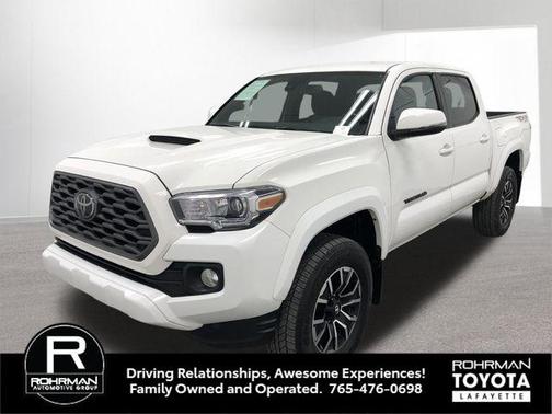 White 2022 Toyota Tacoma TRD Sport