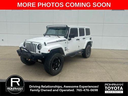 Bright White Clearcoat 2014 Jeep Wrangler Unlimited Polar Edition