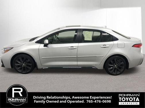 Classic Silver Metallic 2025 Toyota Corolla Hybrid SE