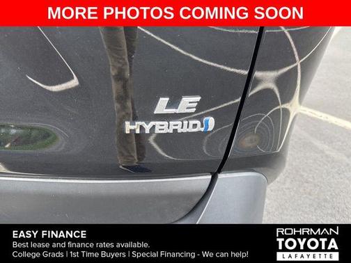 Midnight Black Metallic 2023 Toyota RAV4 Hybrid LE