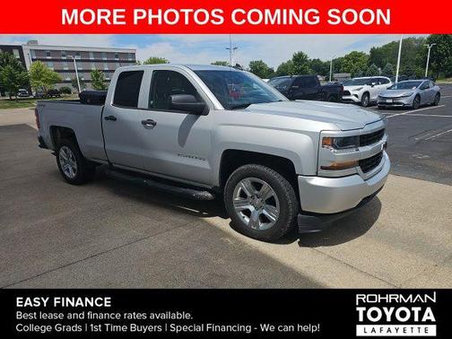 Silver Ice Metallic 2017 Chevrolet Silverado 1500 Custom