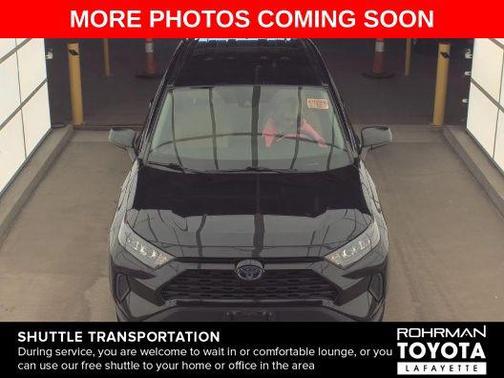 Midnight Black Metallic 2021 Toyota RAV4 Hybrid LE