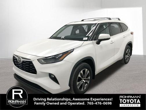Wind Chill Pearl 2022 Toyota Highlander XLE