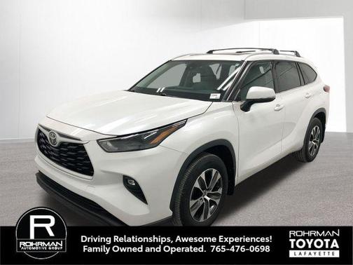 Wind Chill Pearl 2022 Toyota Highlander XLE