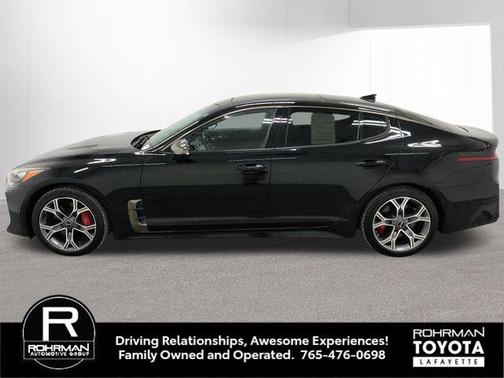 Aurora Black 2018 Kia Stinger GT1