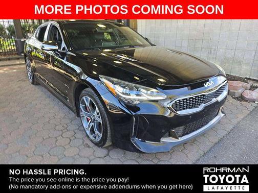 Aurora Black 2018 Kia Stinger GT1