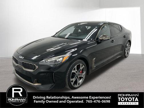 Aurora Black 2018 Kia Stinger GT1