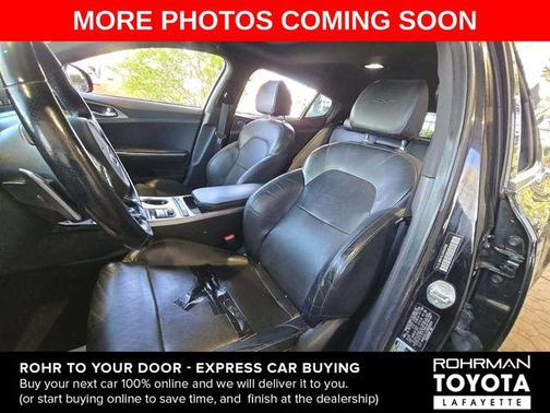 Aurora Black 2018 Kia Stinger GT1