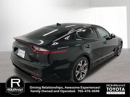 Aurora Black 2018 Kia Stinger GT1