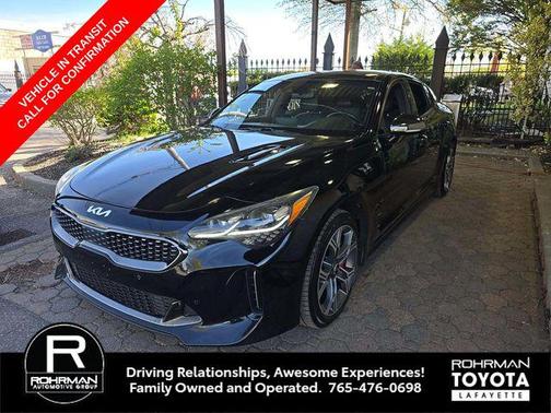Aurora Black 2018 Kia Stinger GT1