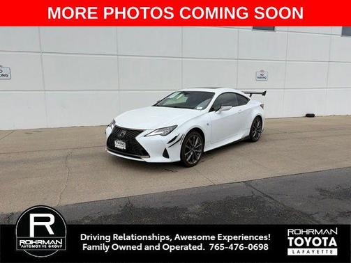 Ultra White 2022 Lexus RC 350 F Sport