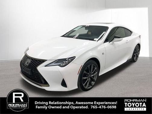 Ultra White 2022 Lexus RC 350 F Sport