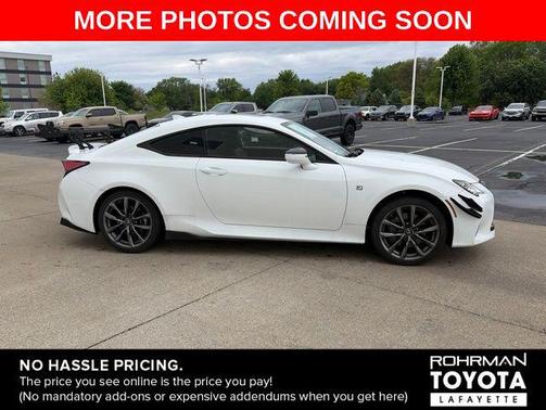 Ultra White 2022 Lexus RC 350 F Sport