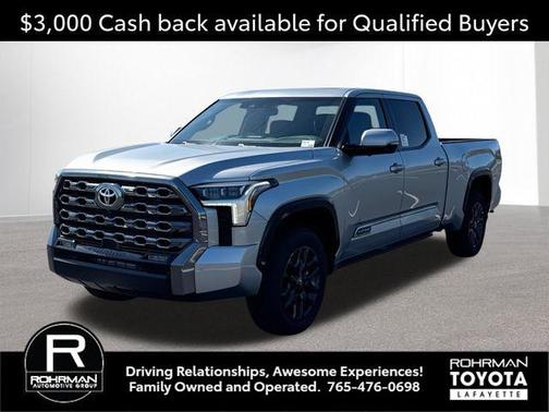 Celestial Silver Metallic 2026 Toyota Tundra Platinum