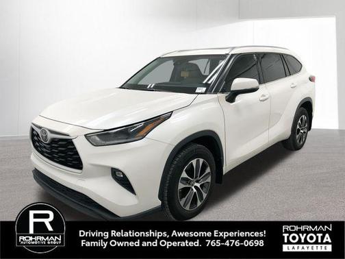 Blizzard Pearl 2021 Toyota Highlander XLE