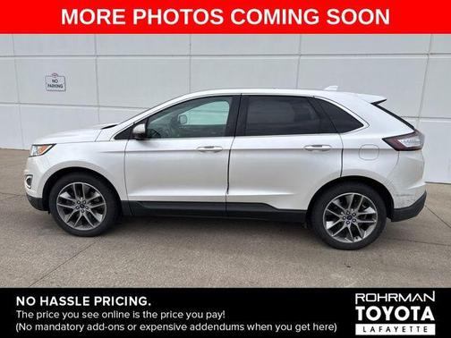 WHITE PLATINUM MET TRI-COAT 2015 Ford Edge Titanium