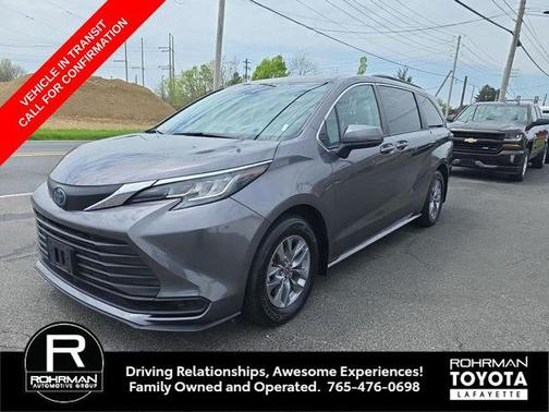 Predawn Gray Mica 2023 Toyota Sienna LE