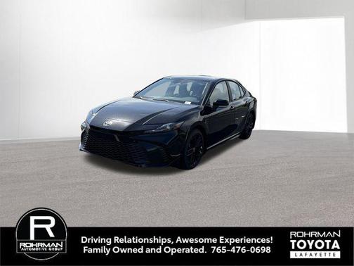 Midnight Black Metallic 2026 Toyota Camry SE