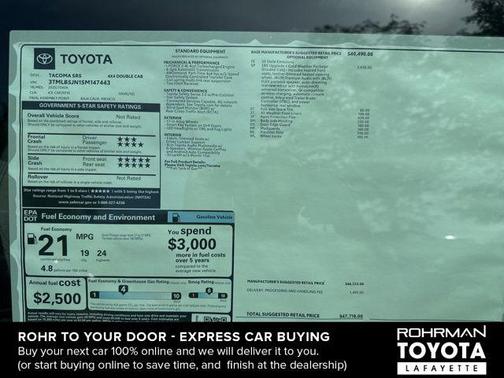 2025 Toyota Tacoma SR5