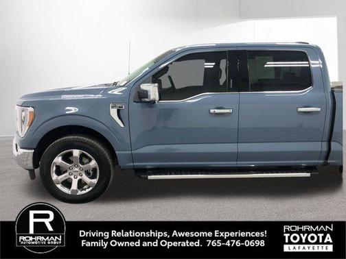 AZURE GRAY METALLIC TRICOAT 2023 Ford F-150 Lariat