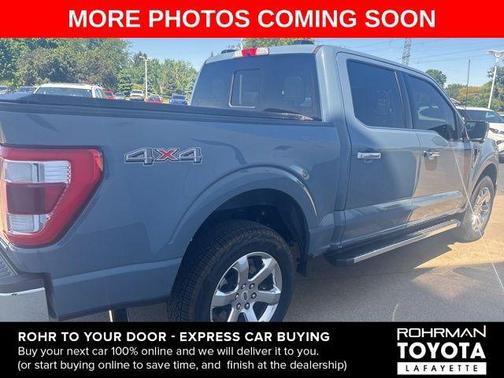 AZURE GRAY METALLIC TRICOAT 2023 Ford F-150 Lariat