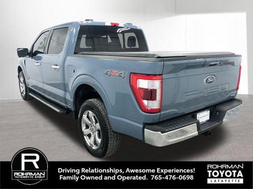 AZURE GRAY METALLIC TRICOAT 2023 Ford F-150 Lariat