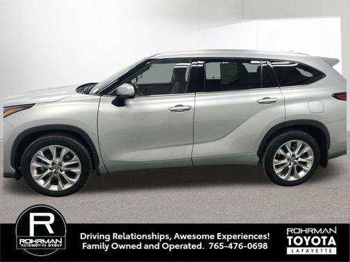 Celestial Silver Metallic 2022 Toyota Highlander Limited