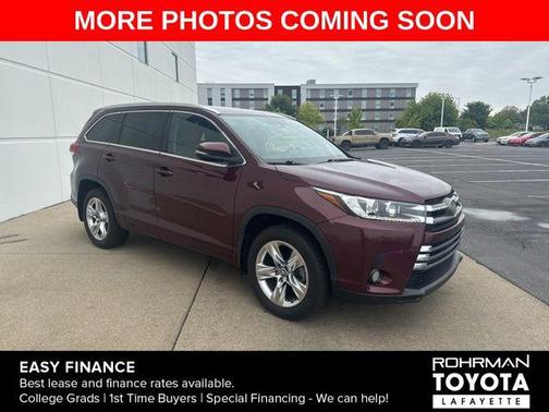 Ooh La La Rouge Mica 2018 Toyota Highlander Limited