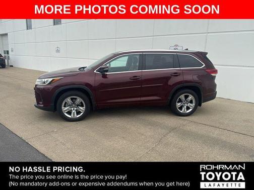 Ooh La La Rouge Mica 2018 Toyota Highlander Limited