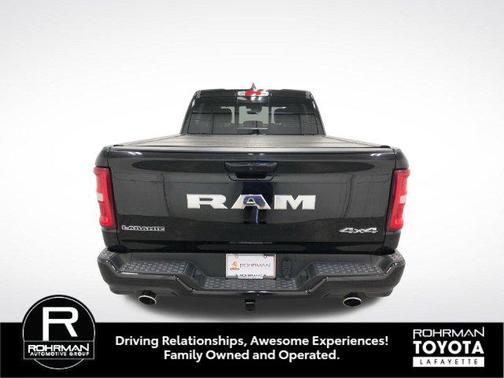 Diamond Black Crystal Pearlcoat 2025 RAM 1500 Laramie