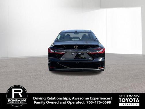 Midnight Black Metallic 2026 Toyota Camry LE