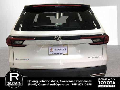 Wind Chill Pearl 2025 Toyota Grand Highlander Hybrid Limited MAX