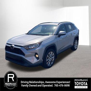 Silver Sky Metallic 2020 Toyota RAV4 XLE Premium