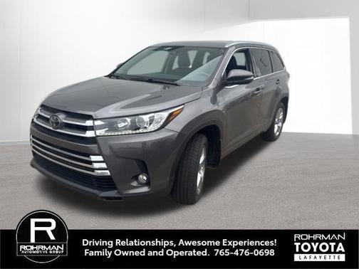 Predawn Gray Mica 2018 Toyota Highlander Limited